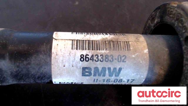 Drivaksel venstre foran, hybrid til BMW 2-Serie, Active/Gran Tourer 2014-->> (F45/F46) (F45/F46) (..|8643383|31608643383|)