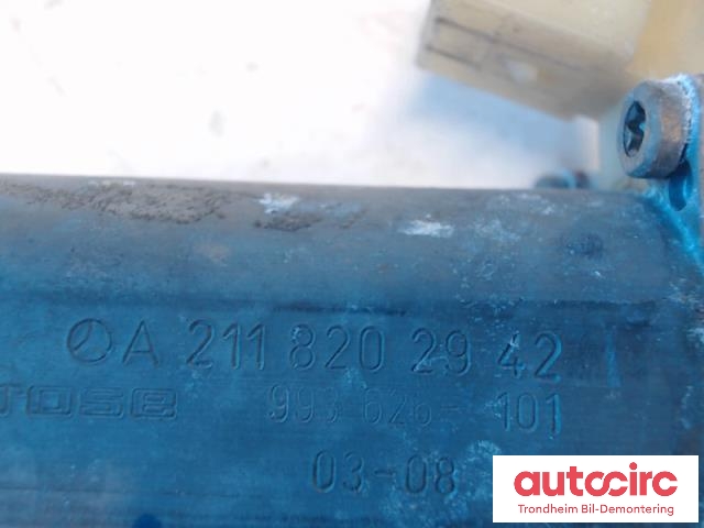 Ruteheis, kun motor, venstre foran til Mercedes E-Klasse 2002-2006 (Fase 1) (W211) (W211) (..|A2118202942|)