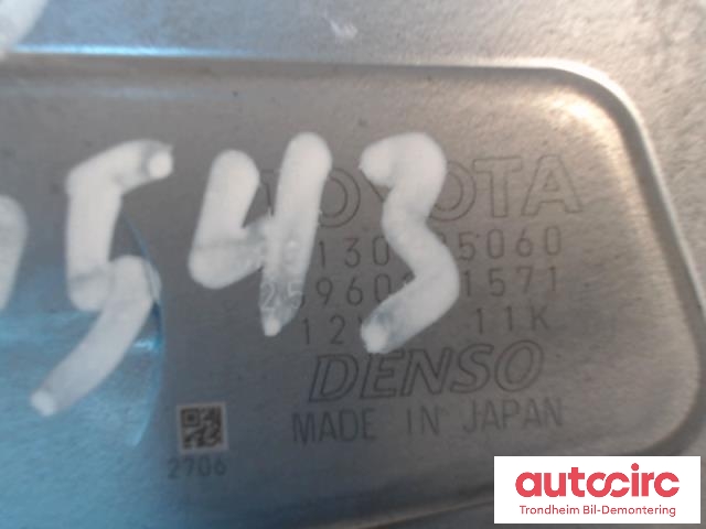 Viskermotor bakrute til Toyota Avensis 2009-2015 (Type III, Fase 1)  (DENSO|85130-05060|8513005060|259600-1571)