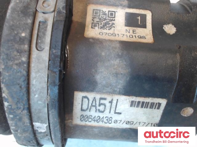 Drivaksel venstre foran, diesel/manuell til Toyota RAV4 2006-2009 (Type III, Fase 1)  (..|43420-42200|4342042200|DA51L)