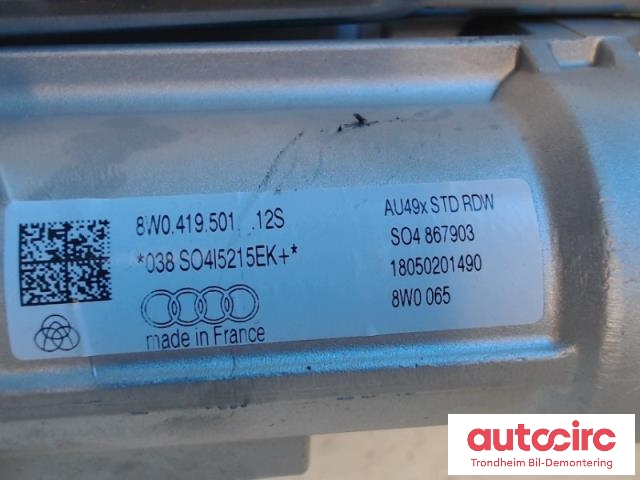 Rattaksel til Audi A4, Allroad 2016-->> (Type II) (B9) (B9) (..|8W0419501E|)