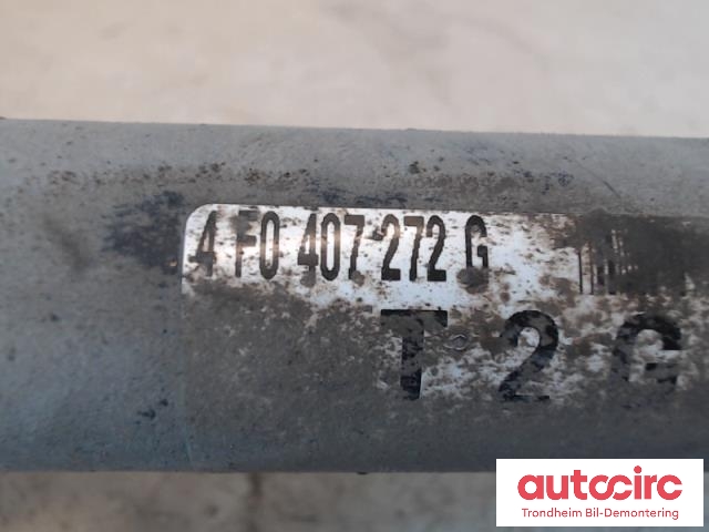 Drivaksel høyre foran, diesel/manuell til Audi A6 2005-2008 (Type III, Fase 1) (C6) (C6) (..|4F0407272G|4F0407452AX|)