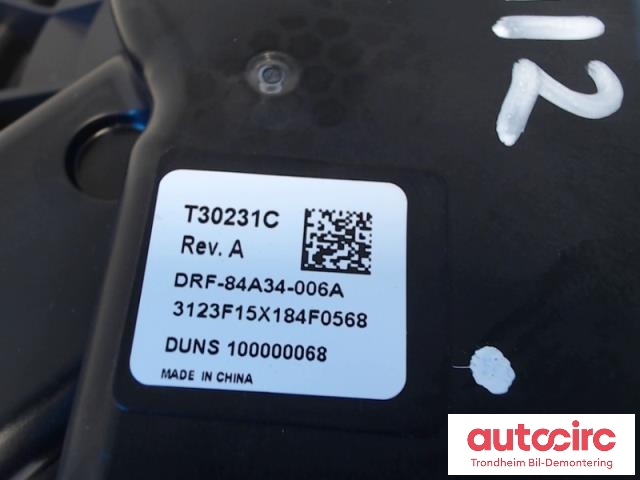 Varmeapparat motor til Tesla Model 3 2018-2023 (Fase 1)  (..|DRF84A34006A|T30231C|)
