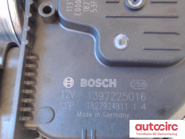 Viskermotor frontrute til Tesla Model 3 2018-2023 (Fase 1)  (1397225016|1397225016|1076725-00-D|3397022125)