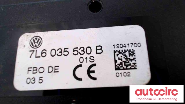 Styreenhet diverse til VW Touareg 2003-2007 (Type I, Fase 1) (..|7L6035530B|)