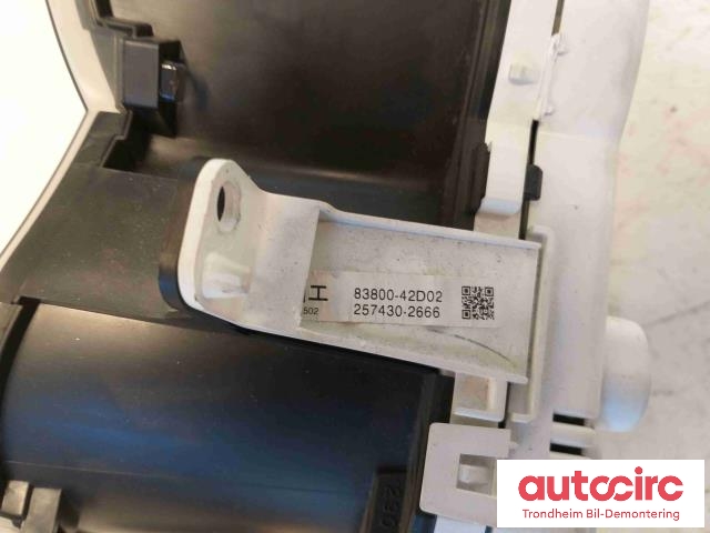 Instrumentpanel til Toyota RAV4 2006-2009 (Type III, Fase 1)  (DENSO|8380042D02|83800-42D02|257430-2666)