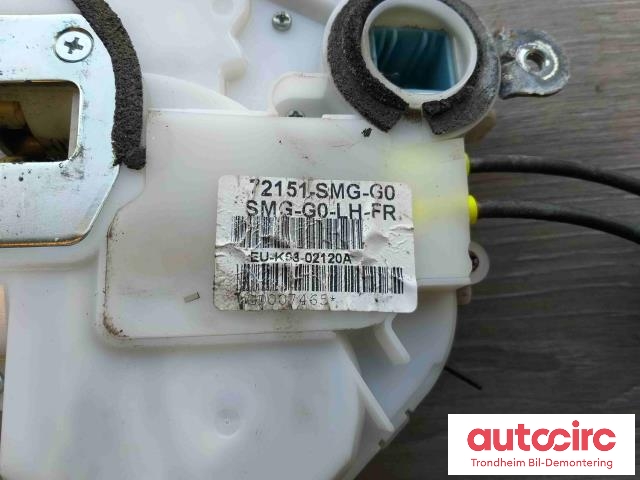 Låsekasse venstre foran til Honda Civic 2006-2011 (Type VIII)  (..|72151-SMG|72150-SMG-G03|72150SMGG03)