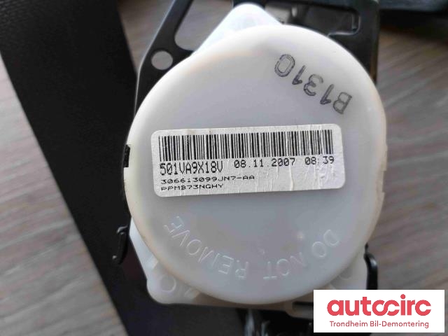 Sikkerhetsbelte bak høyre til Honda Civic 2006-2011 (Type VIII)  (..|82450-SMG-G01ZA|82450SMGG01ZA|)