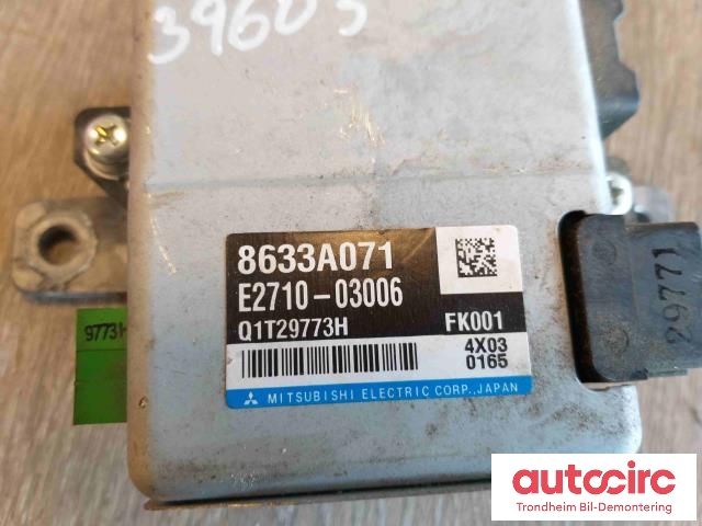 Styreenhet servo til Mitsubishi i-MiEV 2010-->>  (MITSUBISHI ELECTRIC|8633A071|E2710-03006|)