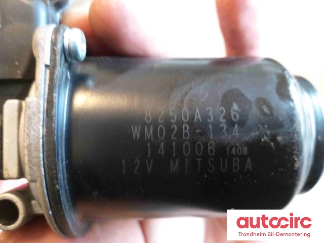 Viskermotor frontrute til Mitsubishi i-MiEV 2010-->>  (MITSUBA|8250A530|8250A326|WM02B-134)