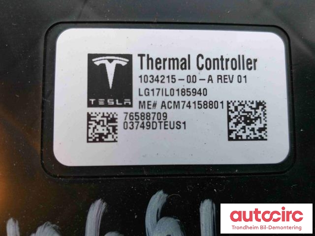 Styreenhet diverse til Tesla Model S 2016-2021 (Fase 2) (1034215-00-A|1034215-00-A|)