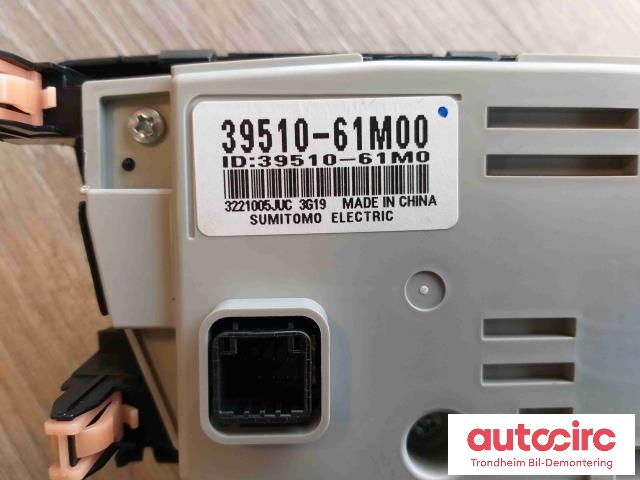 Varmeapparat betjening til Suzuki SX4 S-CROSS 2013-->> (Type II)  (SUMITOMO|3951061M00BKZ|39510-61M00-BKZ|39510-61M00)