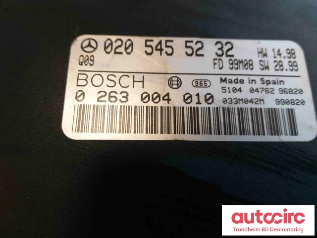 Styreenhet parkering til Mercedes S-Klasse 1999-2005 (W220) (W220) (..|A0205455232|0263004010|)