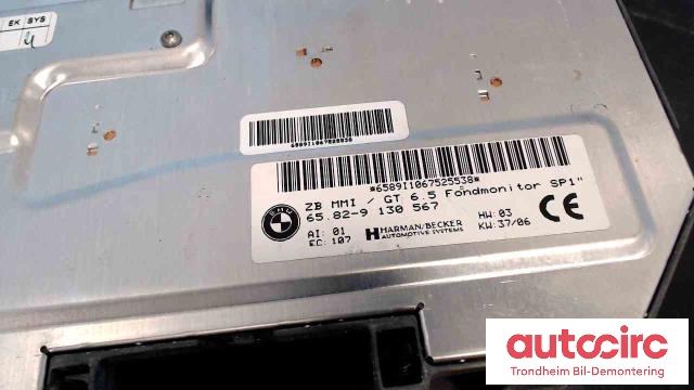 Styreenhet diverse til Tesla Model S 2013-2016 (Fase 1) (6582-9130567|6582-9130567|)