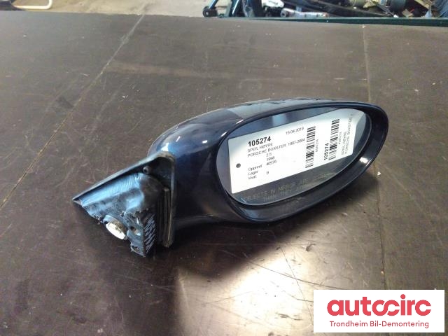 Speil høyre til Porsche Boxster 1997-2004 (986) (986) (...|99653773200|99673122000|)