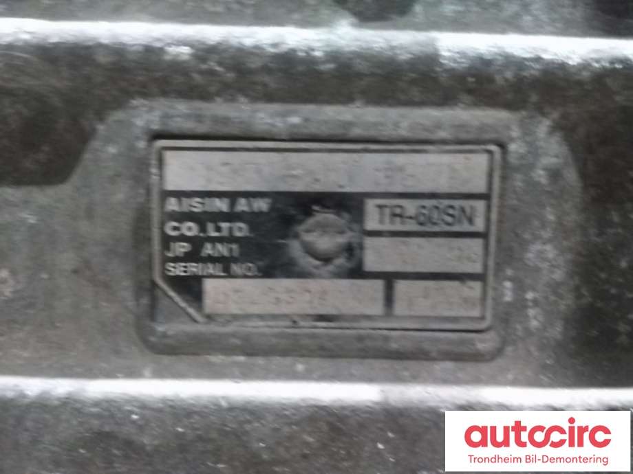 Girkasse 4WD komplett automat til Porsche Cayenne 2002-2006 (Fase 1) (9PA) (9PA) (A4820|95530001101|95530001102|955 300 011 01| 955 300 011 02)
