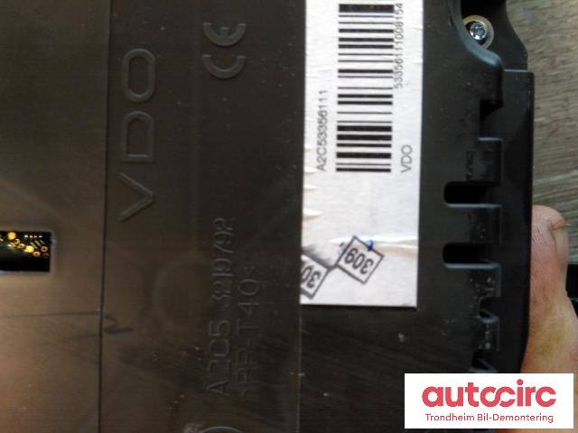 Instrumentpanel til VW CC 2008-2012 (PASSAT CC) (PASSAT CC) (..|3C8920870E|A2C53238928|3C8920870EX)
