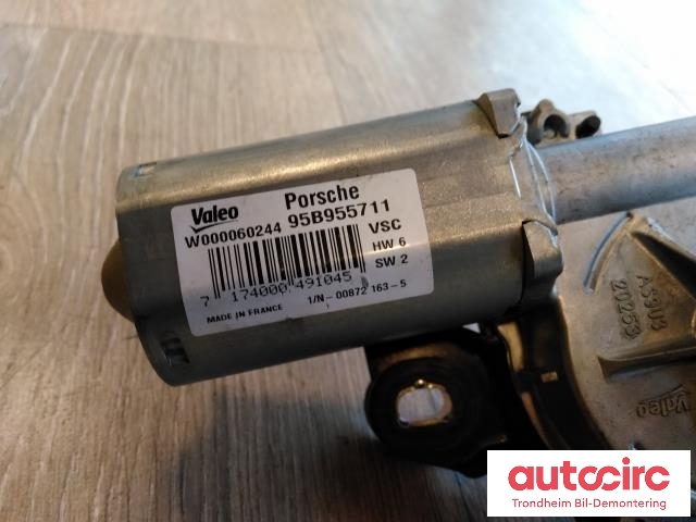 Viskermotor bakrute til Porsche Macan 2014-->> (95B) (95B) (VALEO|95B955711|W000060244|)