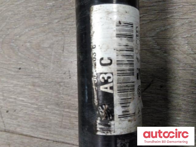 Drivaksel venstre bak, diesel/automat til Audi A6, Allroad 2012-2014 (Type III, Fase 1) (C7) (C7) (..|8R0501203C|8R0501203CX|)