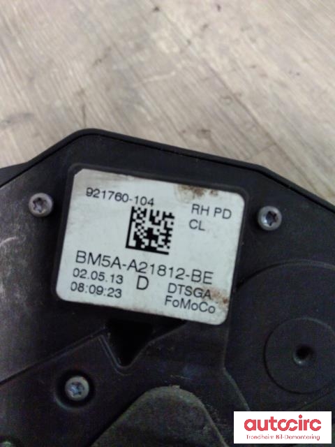 Låsekasse høyre foran til Ford Focus 2011-2014 (Type III, Fase 1)  (..|BM5A-A21812-BE|BM5A-A21812-BH|2066073)