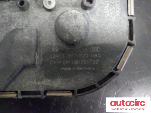 Viskermotor frontrute til Audi Q5 2008-2012 (Type I, Fase 1) (BOSCH|8R1955119A|1397220585|8R1955023D)