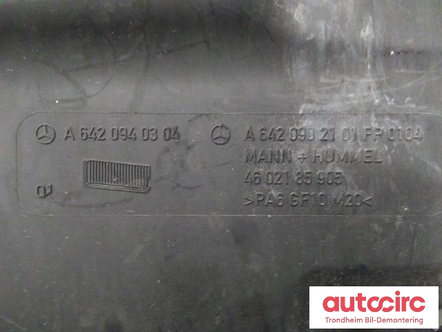 Luftfilterboks til Mercedes GL 2006-2012 (X164) (X164) (..|A6420940304|A6420902101|4602185905)