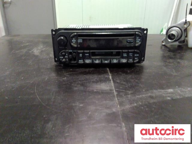 Bilstereo til Dodge Durango, 1998-2003  (CHRYSLER|P56038555AK)