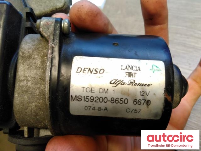 Viskermotor frontrute til Fiat 500 2008-2020  (DENSO|MS159200-8650|51787565|52032581)