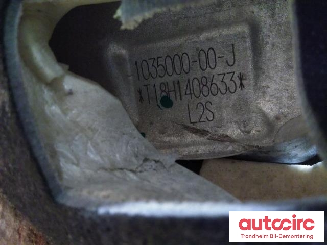Motor elbil foran til Tesla Model S 2016-2021 (Fase 2)  (1035000-00-J|)