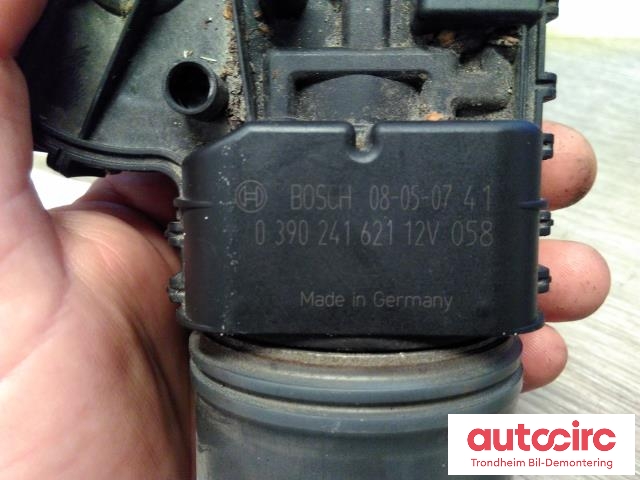 Viskermotor frontrute til Peugeot Partner 2008-2015 (Type II, Fase 1)  (BOSCH|0390241621|6405LK|)