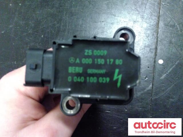 Coil elektronisk til Mercedes CLK 1997-2002 (C208) (C208) (BERU|A0001501780|0040100039|)