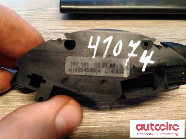 Bryter cruise control til Mercedes B-Klasse 2008-2011 (Fase 2) (W245) (W245) (..|A1695450004|)