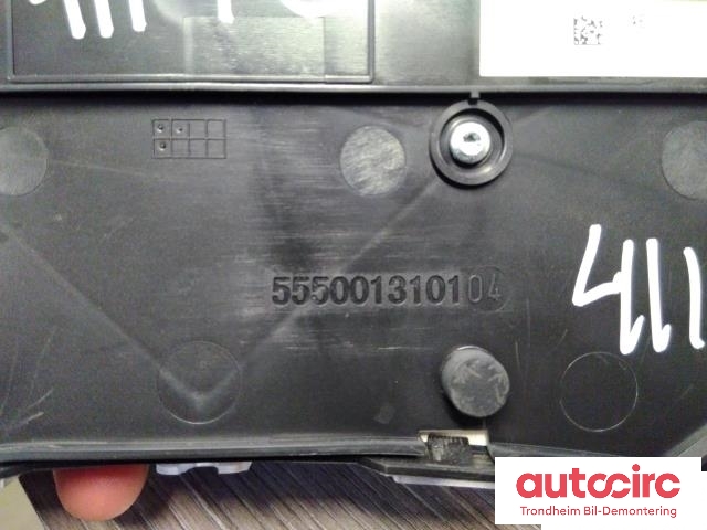 Instrumentpanel til Peugeot Partner 2015-2019 (Type II, Fase 2) (MAGNETI MARELLI|9801641580|503001316352|5550013101)