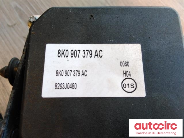 ABS sentral til Audi A4 2007-2014 (Type IV) (B8) (B8) (BOSCH|8K0614517BT|8K0907379AC|8K0614517CB)