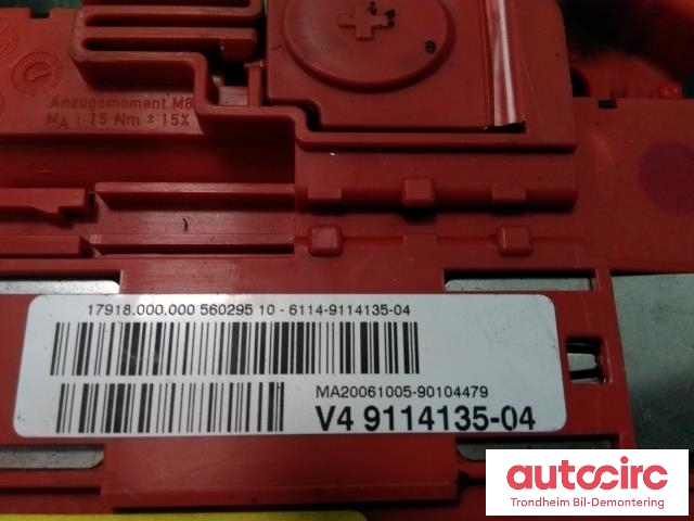 Styreenhet batteri til BMW X5 2007-2013 (E70) (E70) (BMW|9114135|61149114135|61146977957)