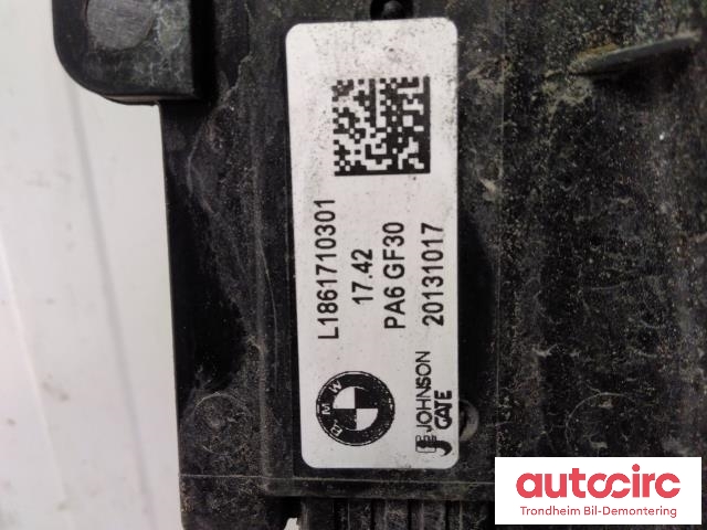 Kjølevifte elektrisk til BMW 5-Serie 2010-2017 (F10/F11) (F10/F11) (JOHNSON GATE|8618529|17418642161|5001270)
