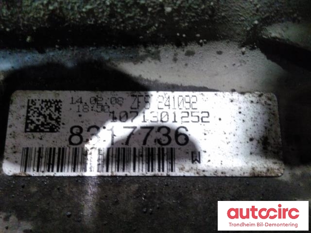 Girkasse 4WD komplett automat til Audi A6, Allroad 2006-2008 (Type II, Fase 1) (C6) (C6) (ZF|09L300041E|09L300041EX|KHB)