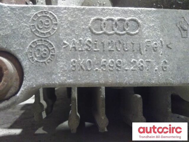 Kardang klokke bak til Audi Q5 2008-2012 (Type I, Fase 1)  (ZF|0BC500043Q|0AR525083B|LAW)