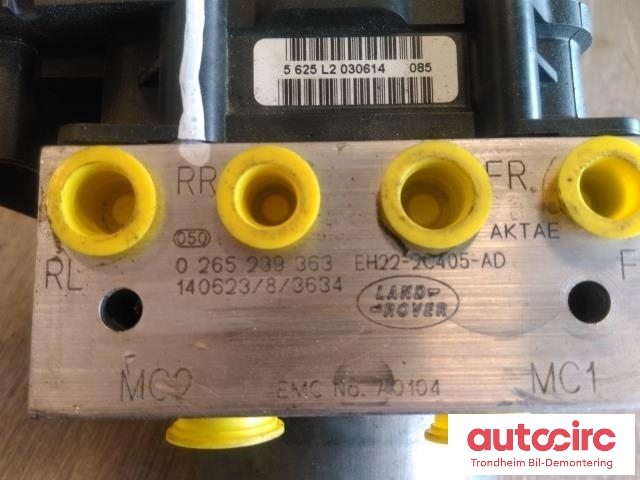 ABS sentral til Land Rover Discovery 2009-2017 (Type IV)  (BOSCH|EH22-2C405-AD|0265239363|LR061891)