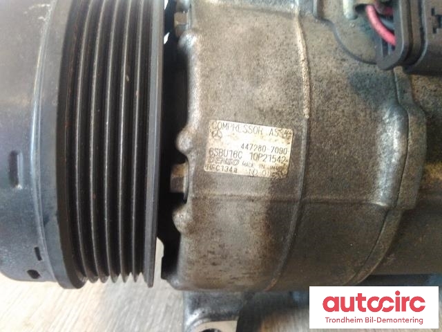 Aircondition kompressor til Mercedes E-Klasse 2009-2013 (Fase 1) (W212) (W212) (DENSO|A0008302700|447280-7090|6SBU16C)