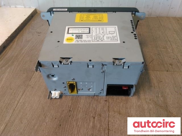 Bilstereo navigasjon til VW Sharan 2010-->> (Type II)  (BOSCH|3C8035190C|7640208360|3C8057190C)