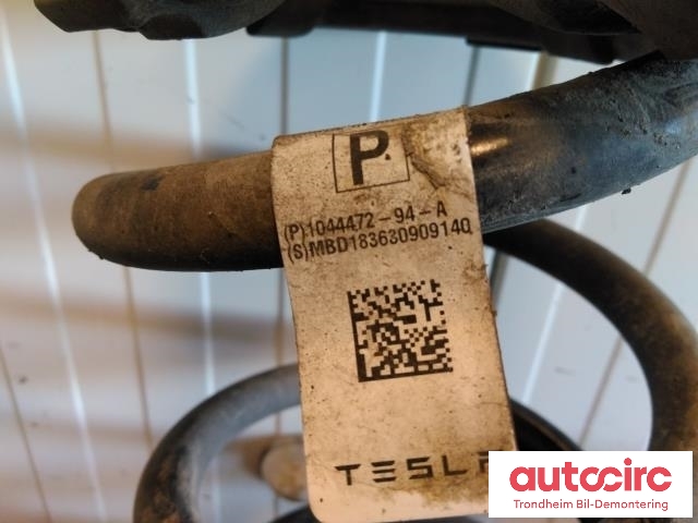 Fjær bak spiralfjær til Tesla Model 3 2018-2023 (Fase 1)  (..|1044472-94-A|)