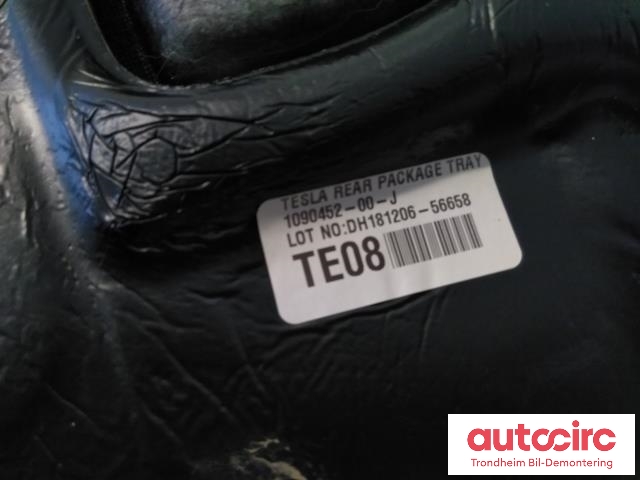 Hattehylle til Tesla Model 3 2018-2023 (Fase 1)  (TESLA|1090452-00-J|)