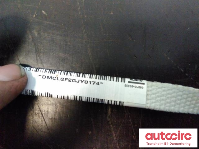 Airbag gardin venstre til Hyundai Santa Fe 2012-2020 (Type III) (..|850102W000|85010-2W000|)