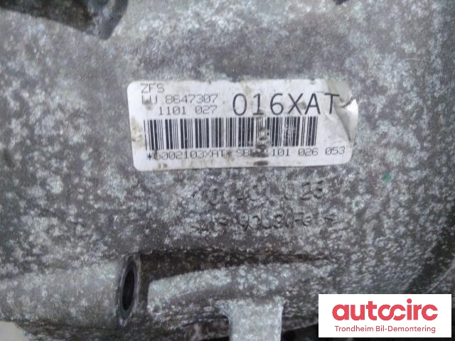 Girkasse 4WD komplett automat til BMW 5-Serie 2010-2017 (F10/F11) (F10/F11) (ZF/HONSEL|24008647307|24008644641|GA8HP50X)
