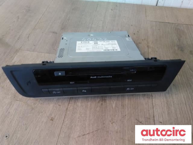Bilstereo til Audi A6, 2011-2014 (Type IV, Fase 1) (C7) (C7) (DELPHI|4G0035182H)