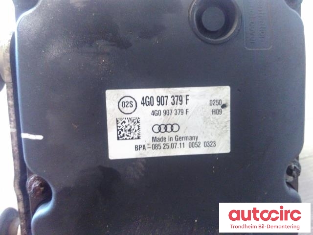ABS sentral til Audi A6 2011-2014 (Type IV, Fase 1) (C7) (C7) (BOSCH|4G0614517P|4G0907379F|0265250451)