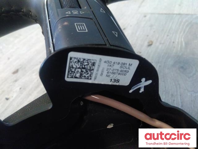 Ratt til Audi A6 2011-2014 (Type IV, Fase 1) (C7) (C7) (..|4G0419091M|)