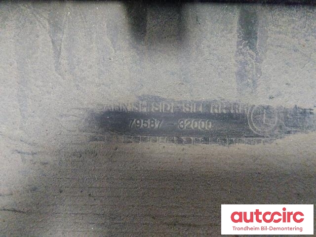 Kanalskjørt høyre til SsangYong Actyon 2007-2013 (..|79567-31000|79587-32000|)