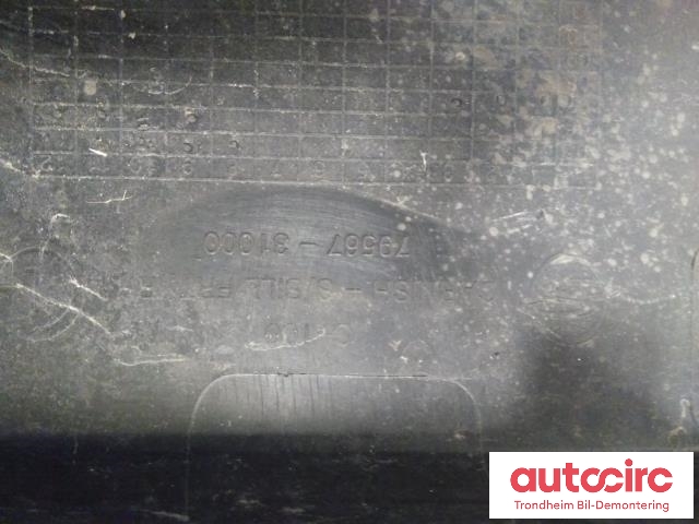 Kanalskjørt høyre til SsangYong Actyon 2007-2013 (..|79567-31000|79587-32000|)